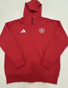 ADIDAS Manchester United FC 2024 Giacca Inno Uomo XL IT4187 Nuova con etichette - Foto 1 di 10
