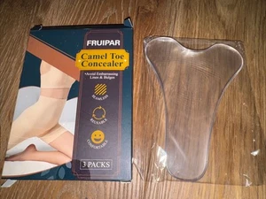 3 Pc Camel Toe Blocker Silicone Private Parts Protector Concealer Underwear - Picture 1 of 3