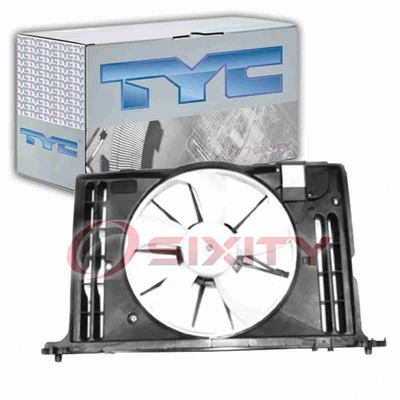 Conjunto de ventilador condensador y radiador doble TYC para Toyota Matrix 2009-2013 1,8 L hm Foto 1 de 4