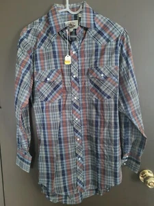 Camisa de Colección Cheyenne Outfitters Perla Snap Western Brushpopper Talla S a Cuadros - Imagen 1 de 4