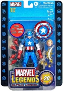 Hasbro Marvel Legends 20th Anniversary 2022 Captain America Figur 15cm F3439 Neu - Bild 1 von 7