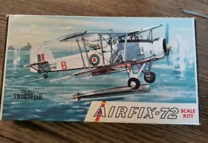 Airfix Swordfish Torpedo Bomber Airplane Model 1/72 Kit Series 3-49 - Picture 1 of 9