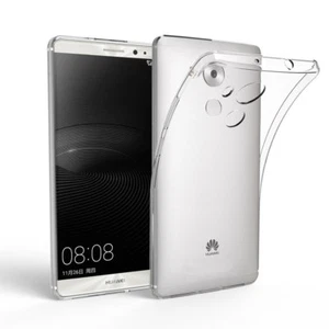 COQUE HUAWEI MATE 8 TRANSPARENT CLEAR GEL SILICONE SOUPLE (TPU) - Photo 1 sur 1