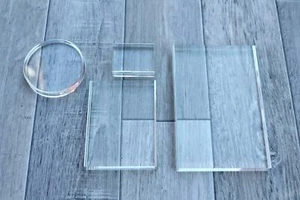 Stempel-Scheune - Acrylblock vers. Größen abgerundet Acrylblock - Bild 1 von 7