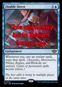 MTG DOUBLE DOWN EXC - RADDOPPIARE 44 - OTJ - MAGIC - Imagen 1 de 1