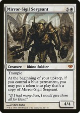 Mirror-Sigil Sergeant Conflux HP MTG