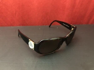 Versace  Sunglasses Brown Tortoise Shell Black Lense Womens MOD 4092 108/3 - Picture 1 of 10