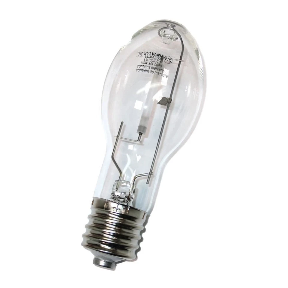 67514 Sylvania LU100/ECO E39 100W 55V Clear HID Lamp - Image 1 of 1