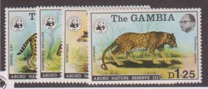 E1045: Gambia #341-344 "WWF" Mint Set, LH; CV 50 $ - Bild 1 von 1