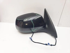 PORSCHE CAYENNE 957 POWER FOLD WING MIRROR RGHT SIDE IN BLACK LC9Z 2009 - Picture 1 of 20