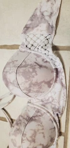 Lisa MAREE PADDED MARBLE HALTER BRA SIZE s - Picture 1 of 5