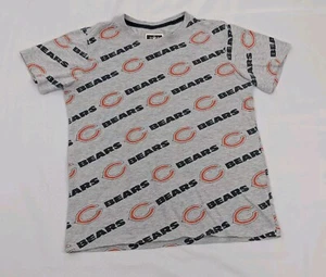 Chicago Bears  NFL Youth Large TShirt Gray Football NFL Apparel Logo  - Picture 1 of 6