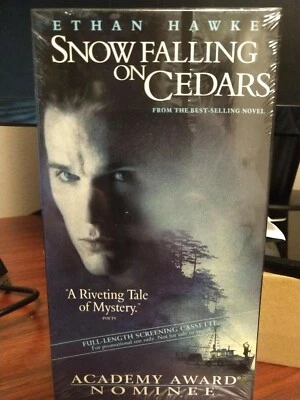 Snow Falling On Cedars 1999 VHS Tape Promo / Sealed Screener, Ethan Hawk - Image 1 of 3