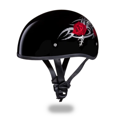 Casco de motocicleta Daytona Helmets M/C Daytona Skull CAP cara abierta aprobado por el DOT Foto 1 de 4