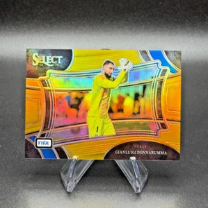 Gianluigi Donnarumma 2023-24 Panini Select FIFA Field Level Gold Prizm /10 Italy - Picture 1 of 11
