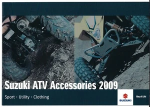 Suzuki ATV Accessories 2009 UK Market Sales Brochure - Picture 1 of 2