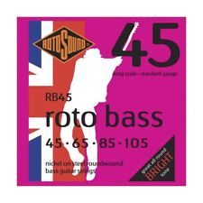 ROTOSOUND RB45 Roto Bass Standard ❘ Struny do e-basu ❘ 4-strunowe ❘ .045-.105 for sale