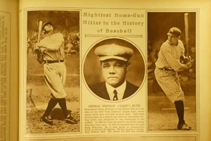1922 Bilderbuch Babe Ruth Rogers Hornsby Ty Cobb Top Zustand unbedingt ansehen!! - Bild 1 von 22
