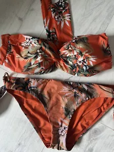 seafolly bikini 12 bandeau tie - Picture 1 of 2