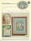 Spring Counted Cross Stitch Pattern Leaflet Girl with cat Cross-Eyed Cricket