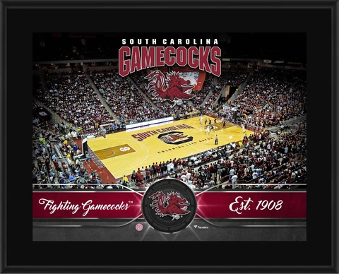 South Carolina Gamecocks 10.5" x 13" Sublimated Basketball Plaque Cover