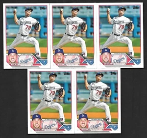 (5X) 2023 Topps Serie 1 MICHAEL GROVE RADIOCONTROL LOTE DE 5 tarjetas -LOS ANGELES DODGERS- #15 - Imagen 1 de 1