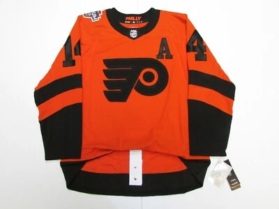 COUTURIER PHILADELPHIA FLYERS AUTHENTIC 2019 STADIUM SERIES ADIDAS HOCKEY JERSEY - Image 1 of 4