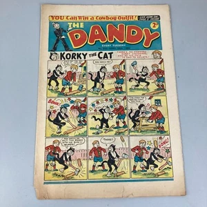 Dandy Comic Vintage 1952 Issue number 544 - April 26th, Condition as Pictured - Foto 1 di 11