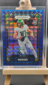 2024 Panini Prizm Draft Picks Bo Nix Blue Finite Prizm /89 - Picture 1 of 2