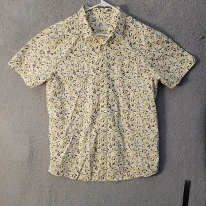 Oneill Shirt Mens XXL 2XL Multicolor Floral Button Up Collared Short Sleeve - Picture 1 of 11
