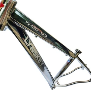 LYNSKEY 27.5" Titanium MTB Frame M450 Full Polished (NEW) - Picture 1 of 5