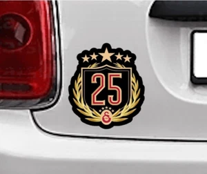 Galatasaray 5 Sterne Wappen Aufkleber Cimbom Arması Sticker Auto Motorrad - Bild 1 von 2