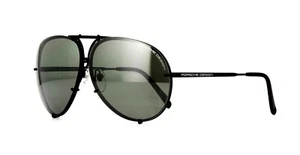 Porsche Design P8478 Matte Black/Grey Green + Brown Lenses (D/V656) Sunglasses - Picture 1 of 5