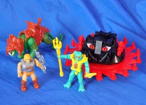 HE-MAN Mega Blocks BATTLE CAT VS ROTON w/ MER-MAN MOTU - Picture 1 of 7