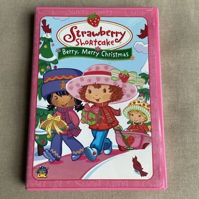 Strawberry Shortcake Berry Merry Christmas (DVD 2003) Holidayland Honey Pie Pony - Image 1 of 4