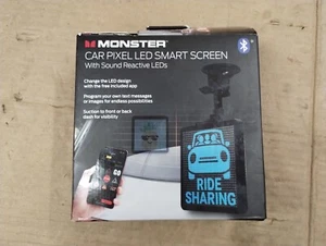 MONSTER LED SMART CAR PIXEL SMART SCREEN WITH SOUND - Picture 1 of 2