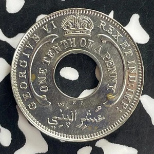 1946-KN British West Africa 1/10 Penny Lot#C0975 High Grade! Beautiful! - Picture 1 of 2