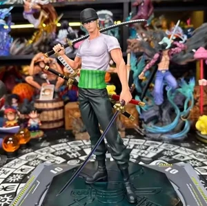 One Piece Roronoa Zoro The 3 Style Swordsman 25CM Anime Action Figure - Picture 1 of 6