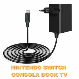Nintendo Switch charger for TV dock | fast charge 15V 2.6A USB type C - Picture 1 of 5