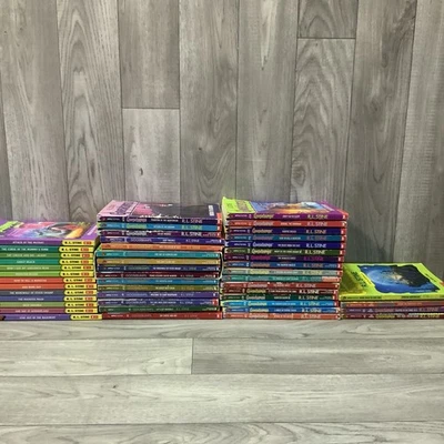 Goosebumps R. L. Stine First Edition Lot Of 48 Various Conditions 1990s Foto 1 de 4