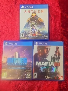 Lot Of 3 Ps4 Games - Picture 1 of 8