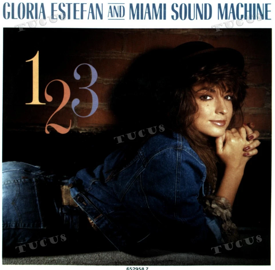 Gloria Estefan And Miami Sound Machine - 123 7in (VG+/VG+) '* - Image 1 of 1