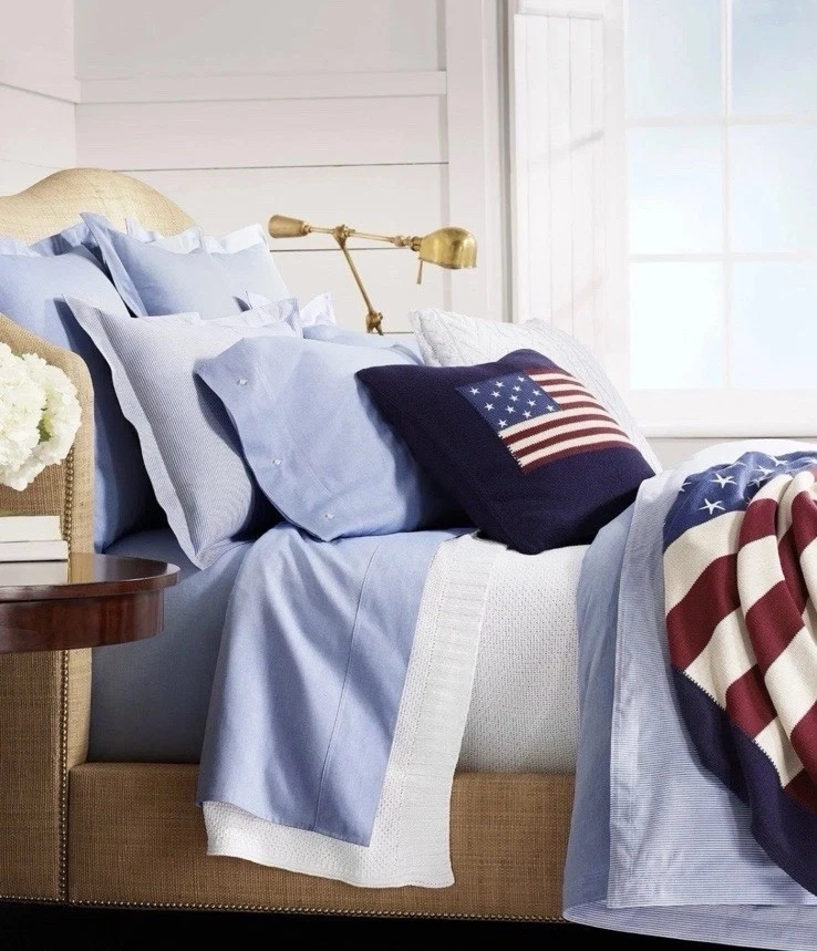 Ralph Lauren Stripes Blue Duvet Covers & Bedding Sets for sale | eBay