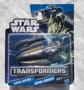 Star Wars Transformers Crossovers General Grievous  Starfighter 2011 Hasbro New - Picture 1 of 6