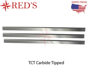 CUCHILLOS ENSAMBLADORES CEPILLADORA CARBURO 13-1/8" X 1 X 1/8 TCT CUCHILLAS Delta RC-33 Rockwell - Imagen 1 de 3