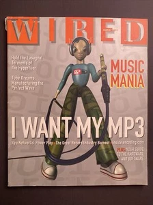1999 AUGUST WIRED 7.08 Tibor Kalman Devil Akamai Toblas Rob Glaser I Want My MP3 - Picture 1 of 3