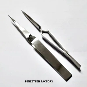 Universal Kreuzpinzette,Lötpinzette,Hobby/Modellbau Pinzette,Geradespitze,12,5cm - Bild 1 von 3