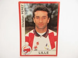 Sticker PANINI FOOT 1995 N°140 Christian Perez Lille - Picture 1 of 2