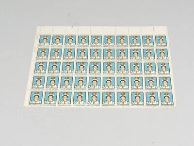 NURSING -  4C SHEET OF 50 MNH Stamps, 1962 - Image 1 of 2