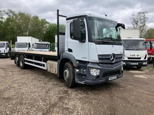 Mercedes-Benz ANTOS 2532 2014 64 26 ton flatbed truck 6x2 EURO 6 auto - Picture 1 of 11